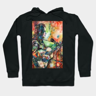 JOAN BAEZ - watercolor portrait .1 Hoodie